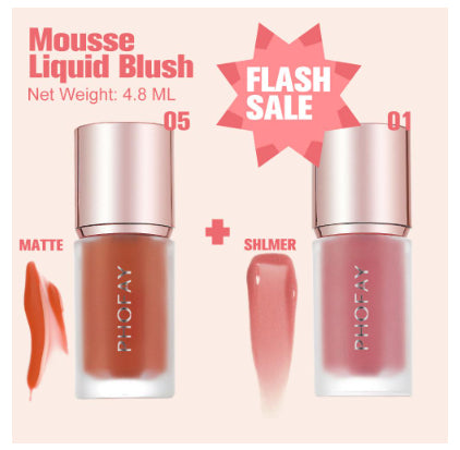 Mousse Liquid Blush Set